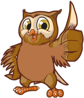 Atfipan Wall Art Painting White Owl In The Tree Prints - Happy Owl (450x338), Png Download