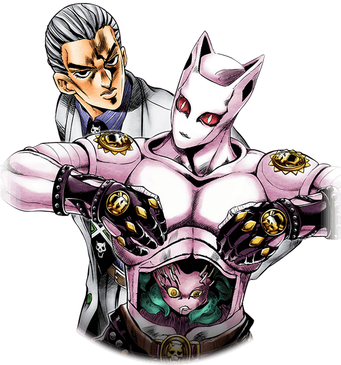 Unit Yoshikage Kira And Stray Cat - Yoshikage Kira Stray Cat (720x800), Png Download