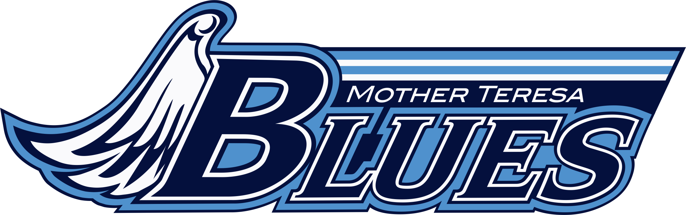 The Logo Will Adorn School Athletic Uniforms That The - Mother Teresa Middle School (2283x718), Png Download