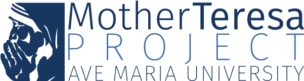 Mother Teresa Project At Ave Maria University - Kolkata (600x264), Png Download