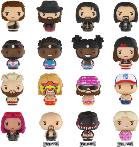 Pint Size Heroes: Wwe Blind Bag (560x560), Png Download