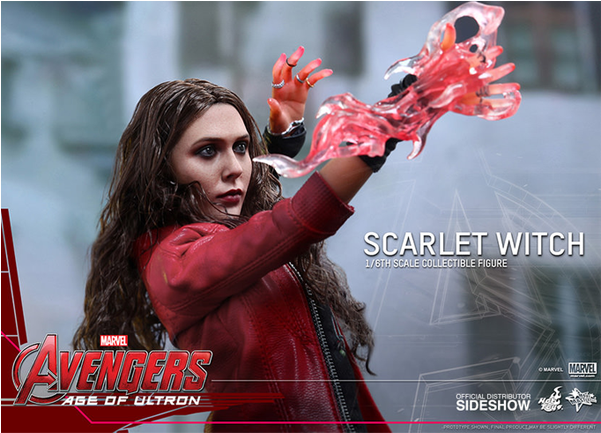 Age Of Ultron - Scarlet Witch 1 6 Figure Age Of Ultron (600x600), Png Download