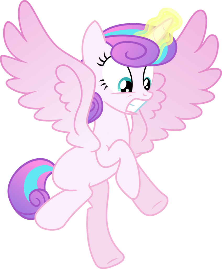 Kimberlythehedgie, Glowing Horn, Magic, Older, Princess - Flurry Heart Mlp The Movie (848x1024), Png Download
