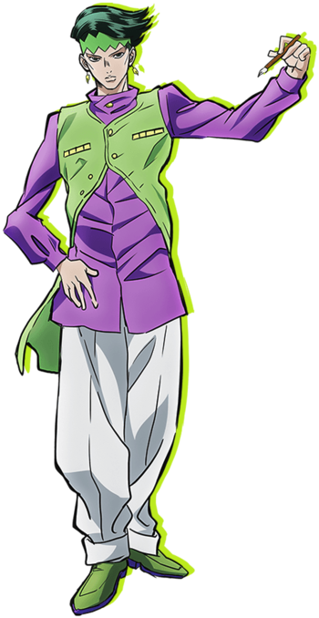 Rohan Kishibe - Jojo's Bizarre Adventure: Diamond Is Unbreakable Rohan (350x678), Png Download