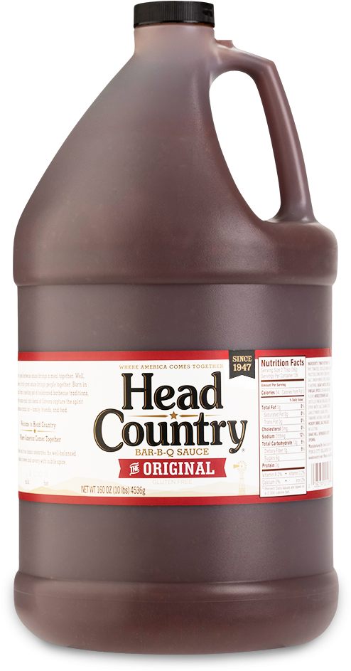 Head Country Original Bar B Q Sauce - Head Country Bbq Sauce (1000x1000), Png Download