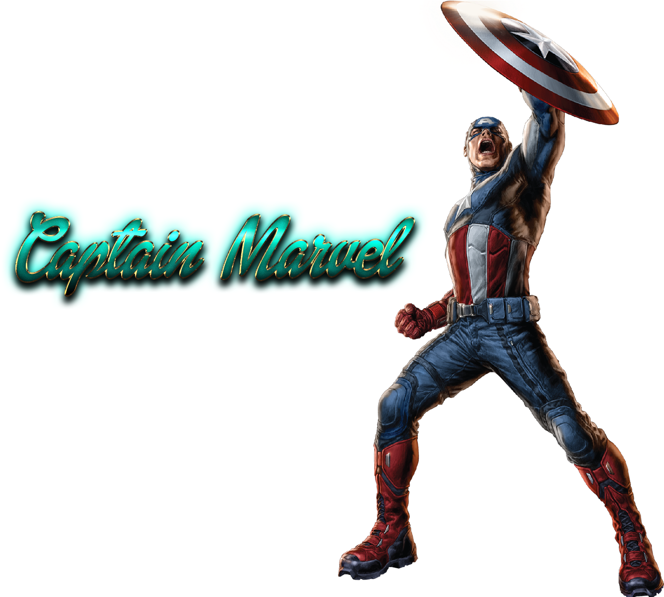 Captain Marvel Free Desktop Background - Women's T Shirt Marvel Comics Series Batman Spiderman (1467x1200), Png Download
