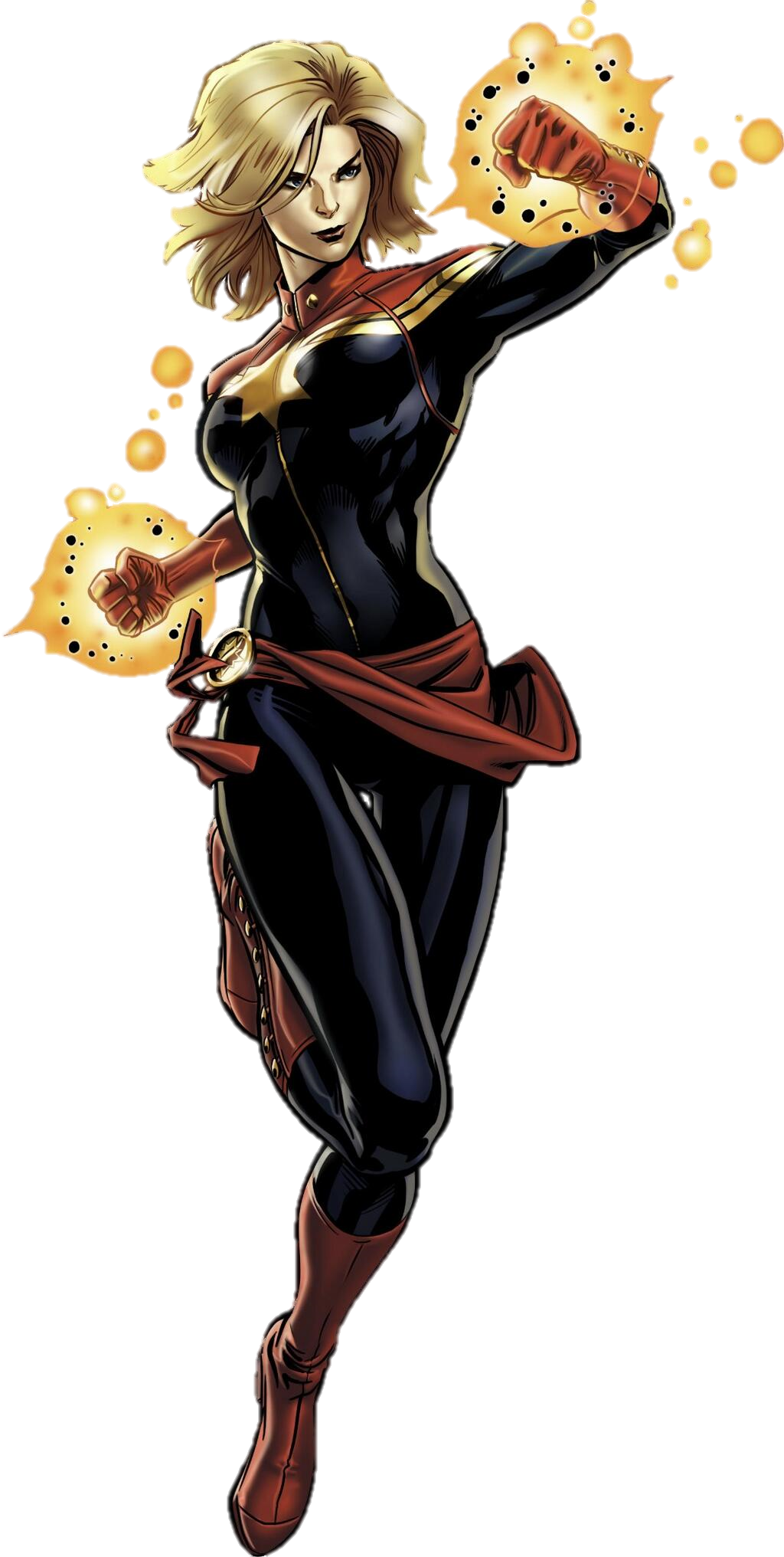 Captain Marvel Transparent Background - Marvel Captain Marvel Png (1024x2032), Png Download