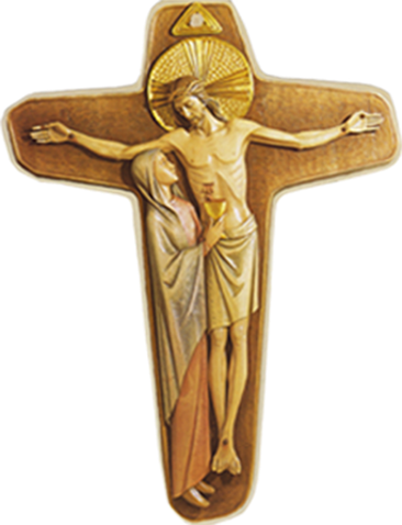You May Contact The Mother Teresa Center At One Of - Christ Statue In Church (366x478), Png Download