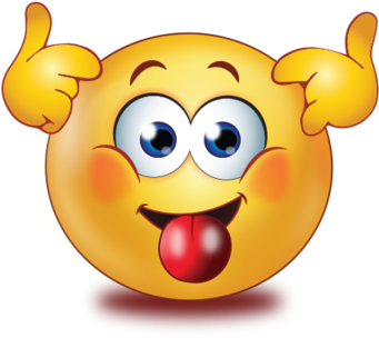 Confused Teasing Crazy - Crazy Emojis (384x384), Png Download