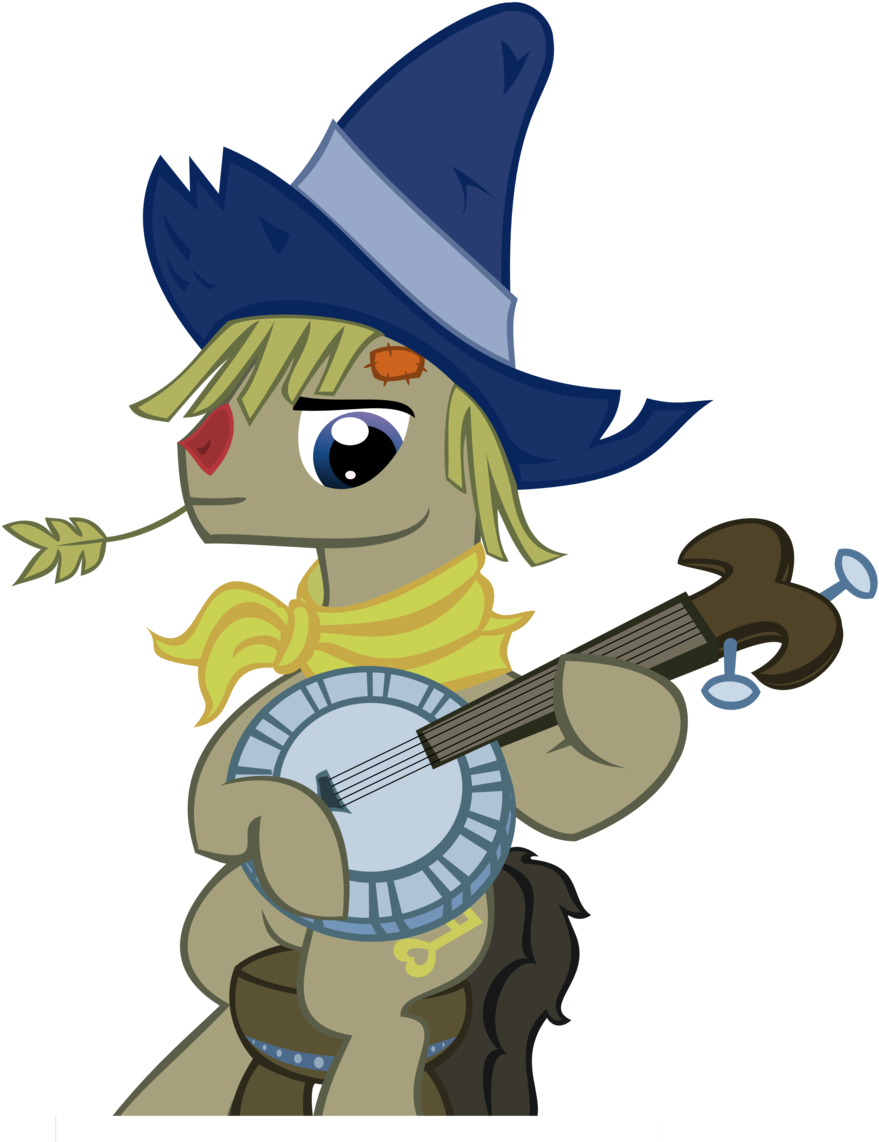 Clip Art Banjo Vector Art - Mlp Banjo Vector (900x1161), Png Download