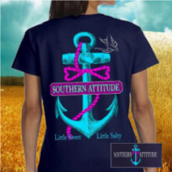 Southern Attitude T Shirts (560x700), Png Download
