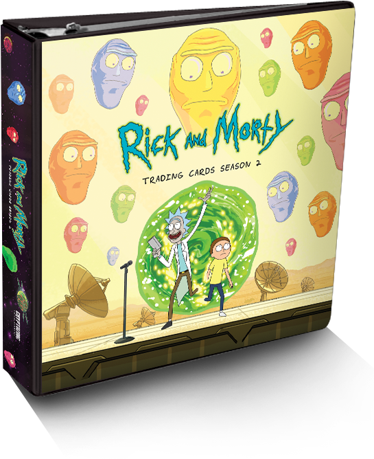 Cryptozoic Rick And Morty Season 2 Trading Cards >> - Rick & Morty: The Complete First Season Dvd (556x687), Png Download
