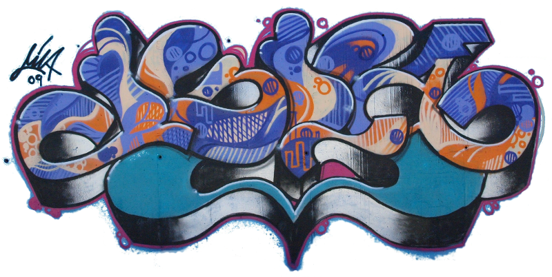 Graffiti - Pared De Graffiti Png (800x402), Png Download