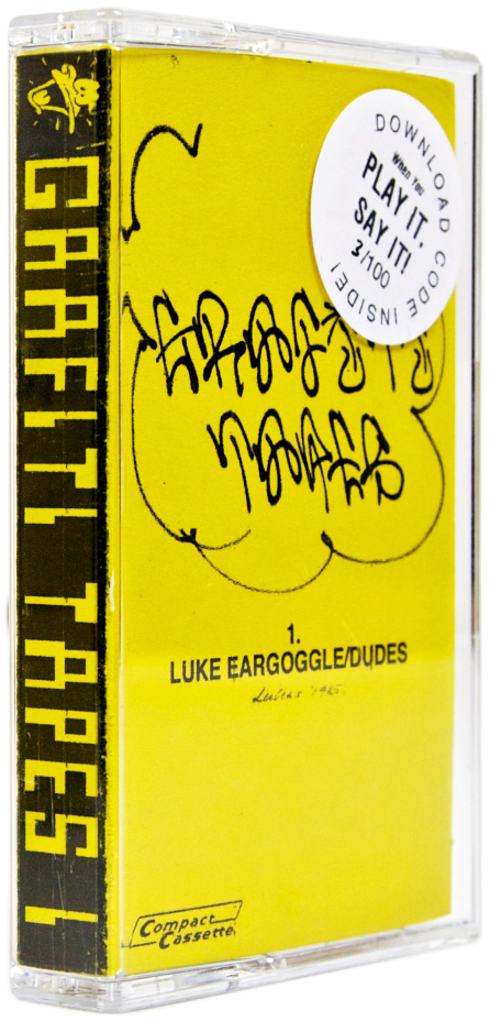 Grafiti Tapes 1 Luke Eargoggle Aka Dudes - Illustration (1000x1000), Png Download