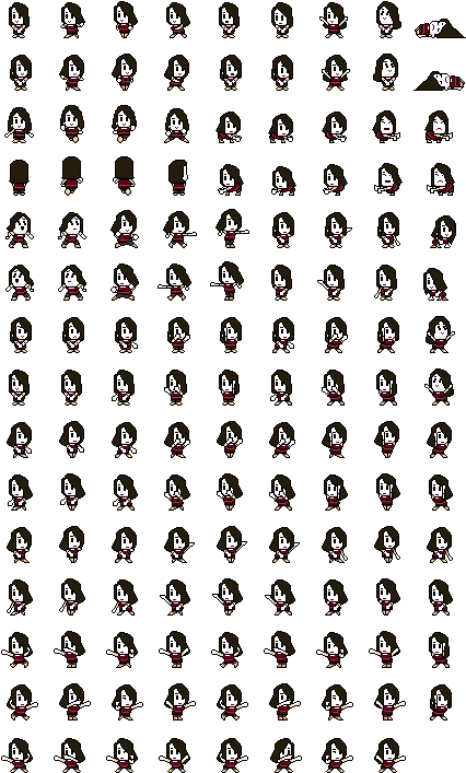 [submission] Annie's Ace Of Hearts Costume - Crawling Sprite (432x720), Png Download