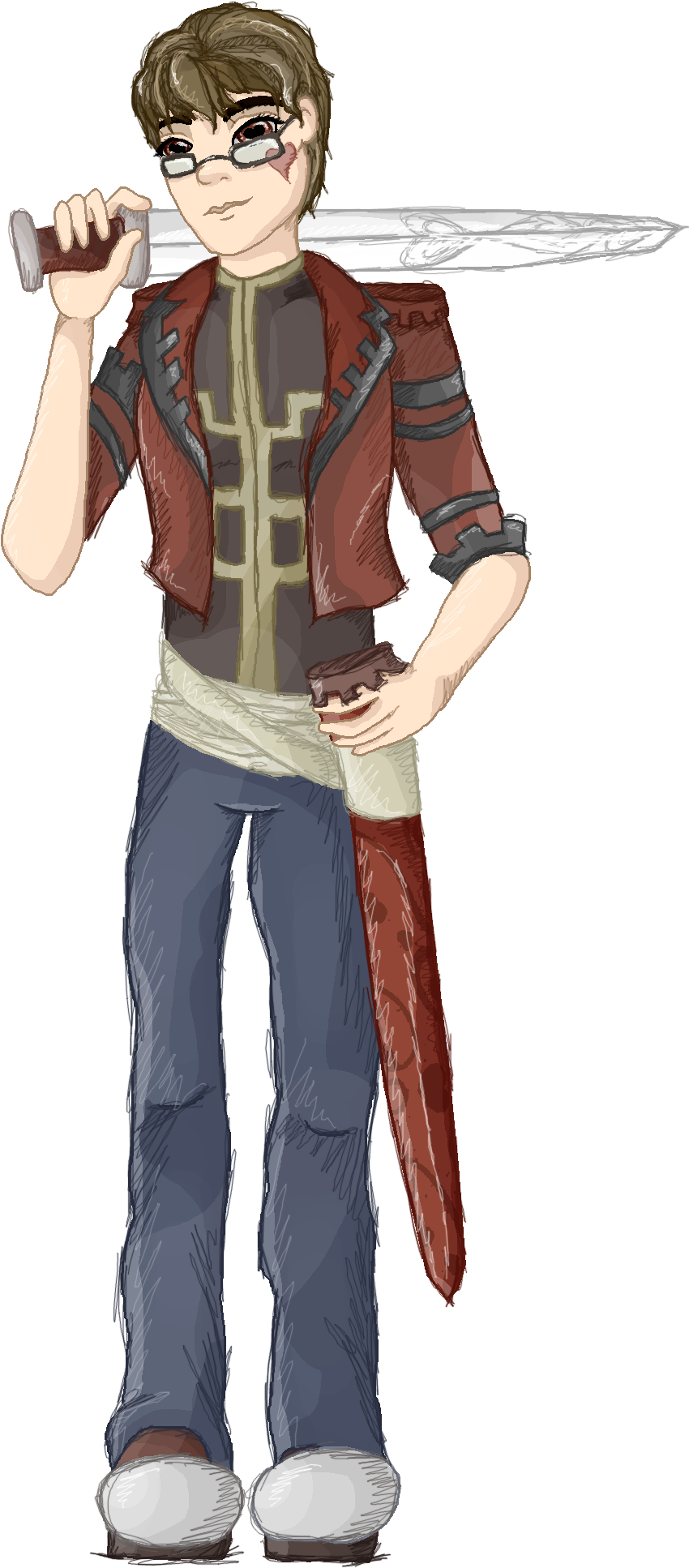 C Mister Marten Ace Hearts By Mandigao-d8lb8dx - Fandom (1000x2000), Png Download