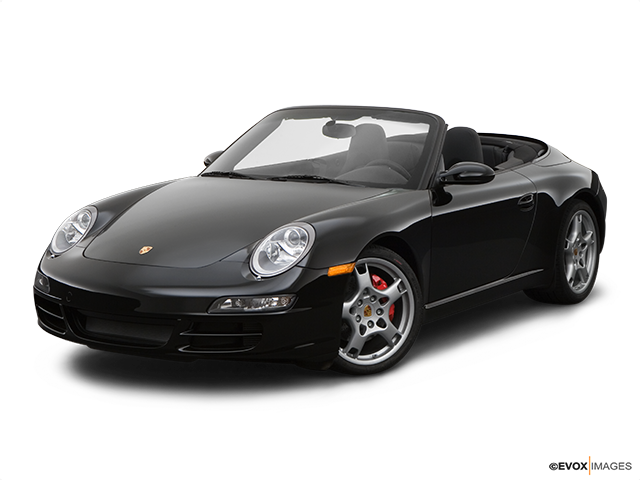 2008 Porsche 911 Carrera - Audi R8 White Background (640x480), Png Download