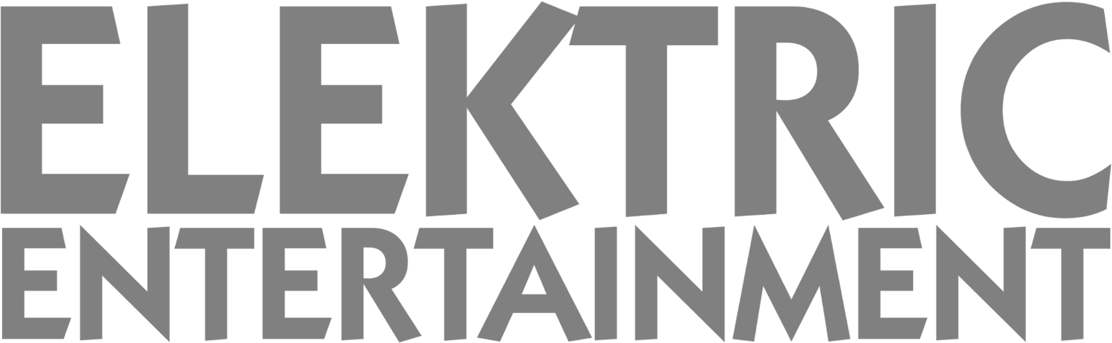 Elektric Entertainment - Electricity (2677x977), Png Download