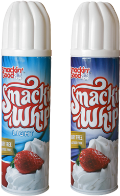 Lactose Free - Smackin' Good Smackin' Whip (400x400), Png Download