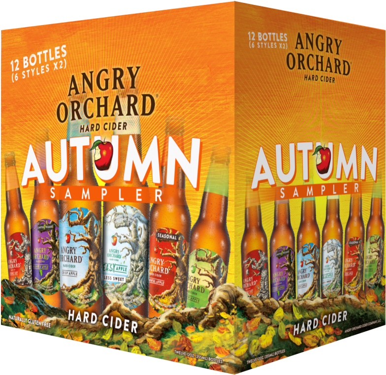 Variety Packs - Angry Orchard Variety Pack 2017 (800x776), Png Download