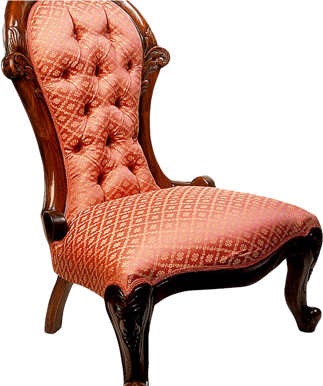 Old Chair Png Transparent Image - Antique Chair Png (750x768), Png Download
