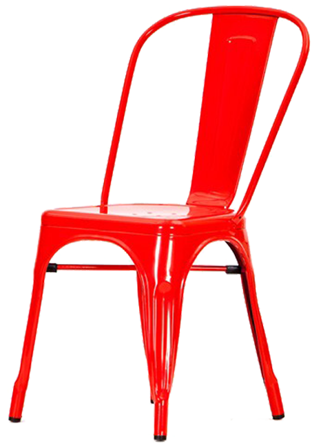 Xavier Pauchard Tolix Terrace Chair No Armrests Glossy - Industrial Chair : Pauchard Sage (750x750), Png Download