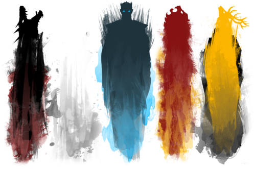 War Is Here - Painting (571x495), Png Download