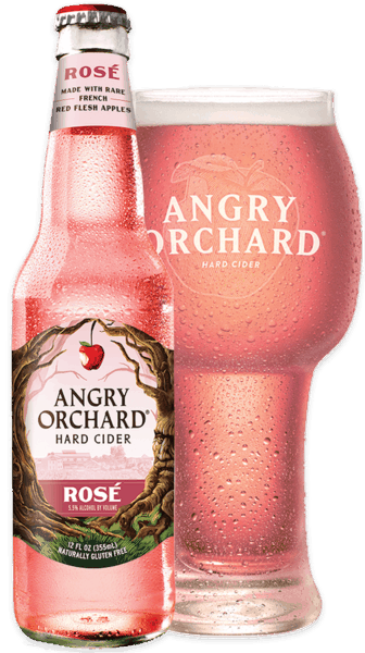00 For Angry Orchard® - Angry Orchard Rose Review (336x600), Png Download