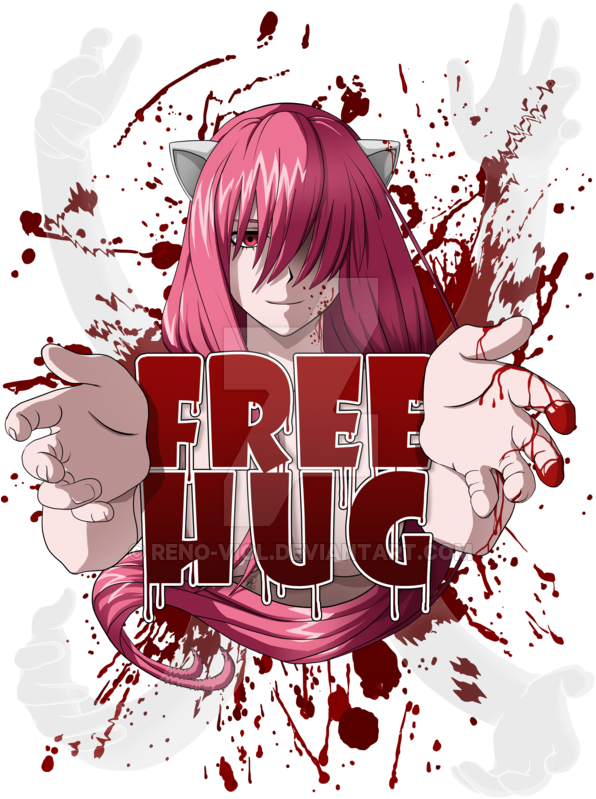 Free Hug By Reno-viol On Deviantart Free Hugs - Illustration (600x806), Png Download