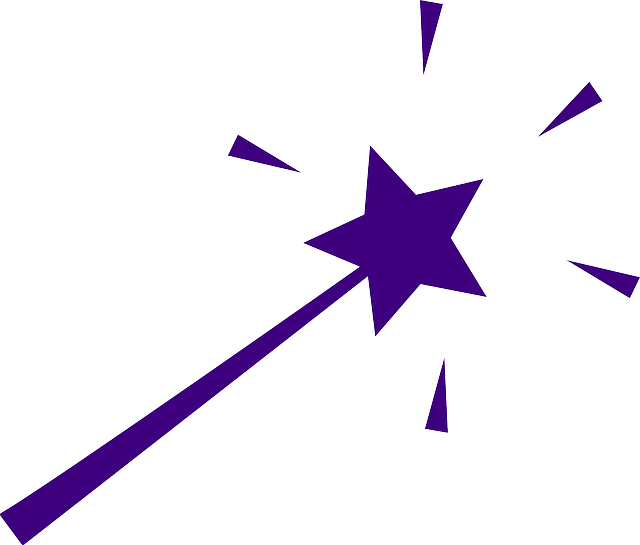 Fairy Godmothers Reward Kindness And Goodness - Wand Clipart (640x545), Png Download