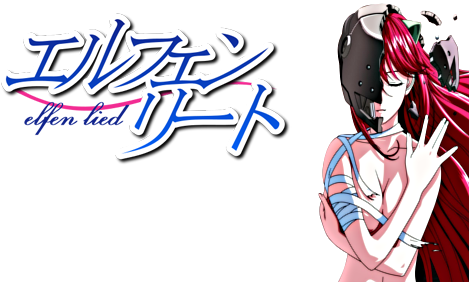 Elfen Lied - Lilium - Lucy Elfen Lied (500x281), Png Download