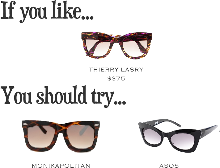 Thick Frame Cat Eye Sunglasses - Smilings My Favorite Tile Coaster (779x603), Png Download