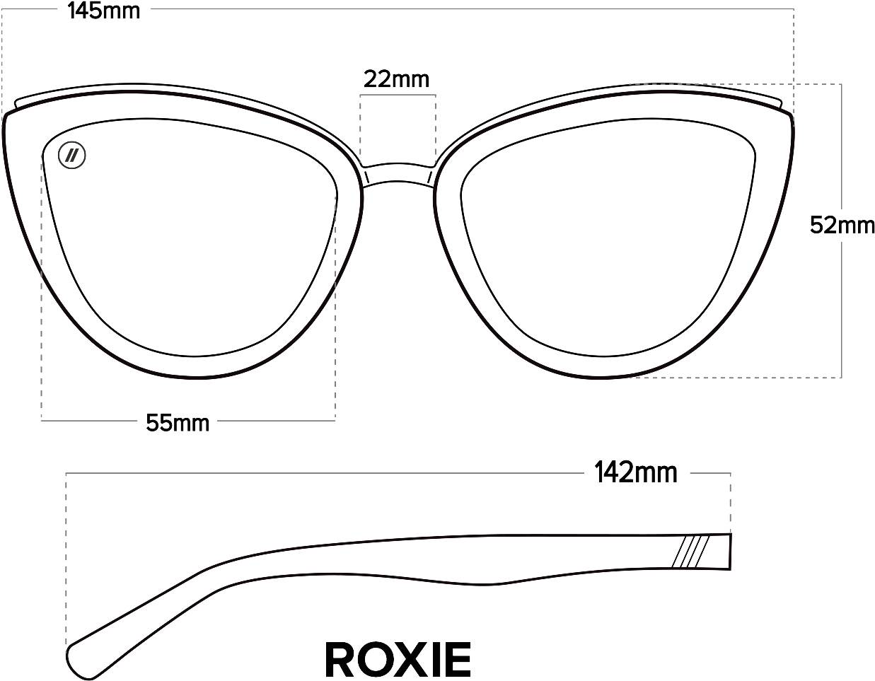 Roxie Fit - Line Art (1958x1233), Png Download