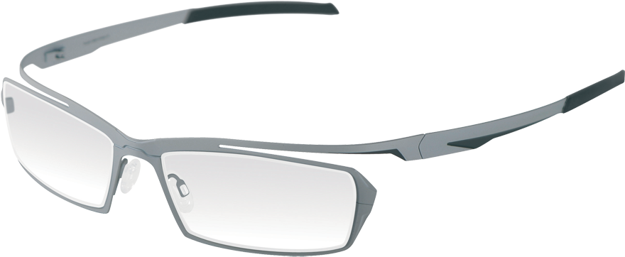 Parasite Glasses - Parasite Electro Mono 1 Eyeglasses (956x454), Png Download