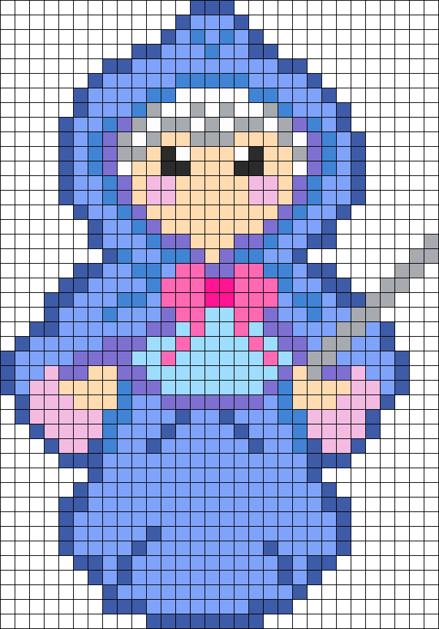 Fairy Godmother Perler Bead Pattern / Bead Sprite - Perleplade Smiley (631x904), Png Download