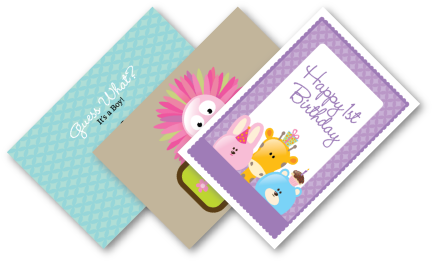 Greeting Card Png Transparent Image - Greeting Card Printing (445x300), Png Download