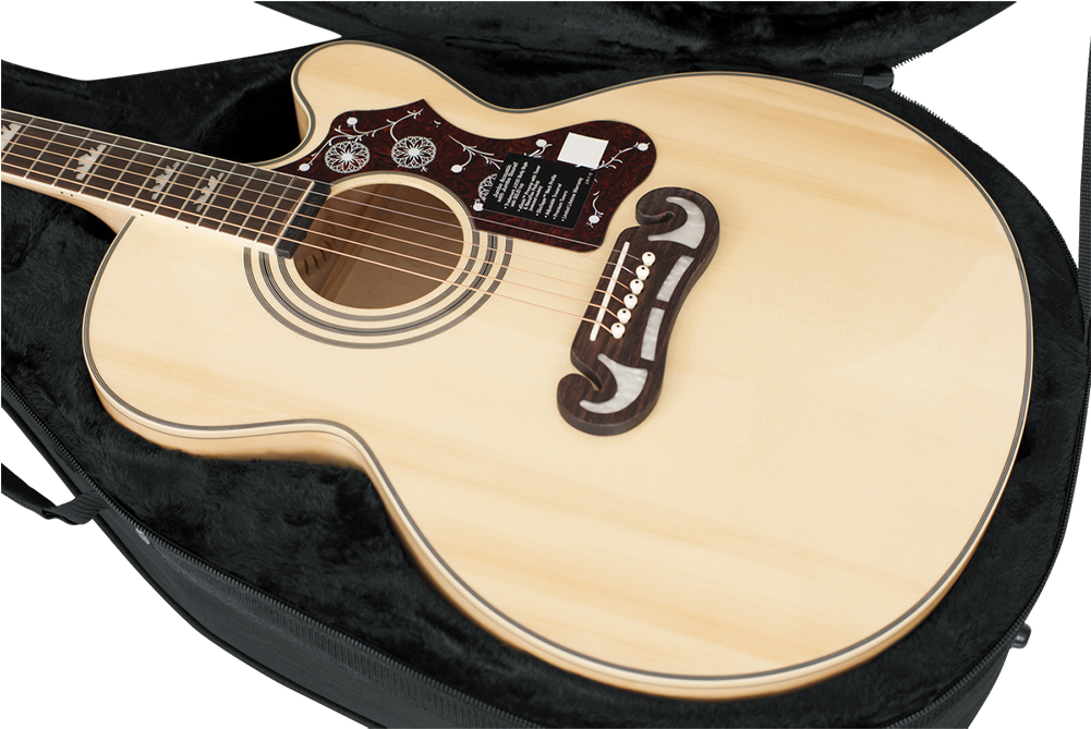 Gator Cases Jumbo Acoustic Guitar Lightweight Case - Gator Gl-jumbo Lightweight Case For Jumbo Acoustic (1000x1000), Png Download