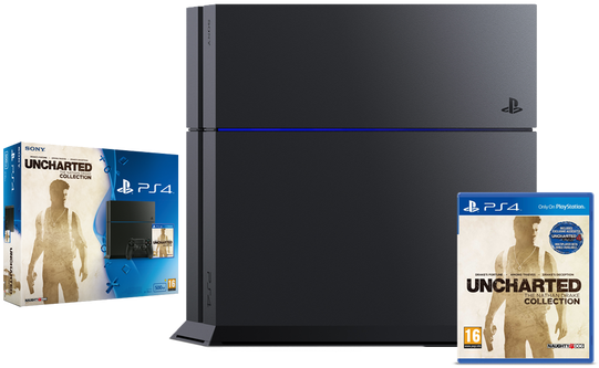 Playstation 4 Consoles - Uncharted The Nathan Drake Collection Ps4 Game (555x395), Png Download