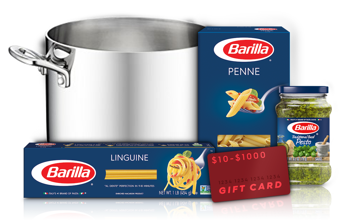 Instant Win Prizes - Barilla Penne 16.9 Oz Boxes - Pack Of 4 (1200x844), Png Download