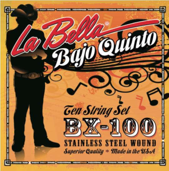 La Bella Bajo Quinto Set Bx-100 - Labella Bx100 Bajo Quinto Strings (540x676), Png Download