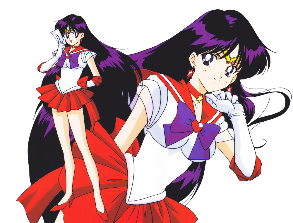 Sailor Mars - Meet Sailor Mars (1072x762), Png Download