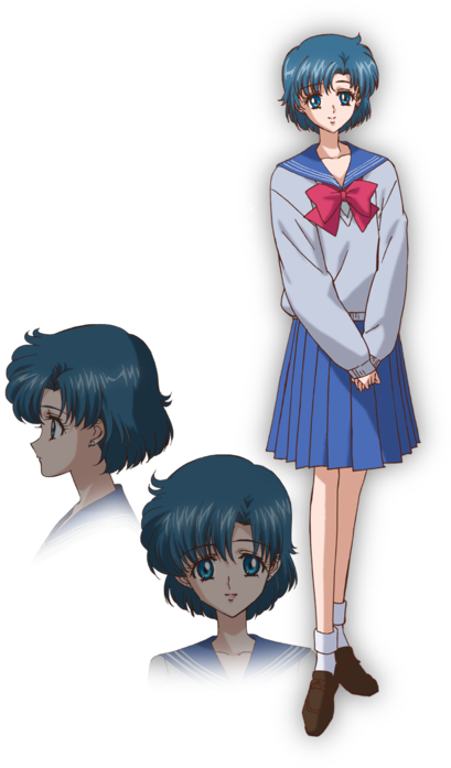 Rina Satou As Rei Hino/sailor Mars - Sailor Moon Crystal Ami Mizuno (503x700), Png Download