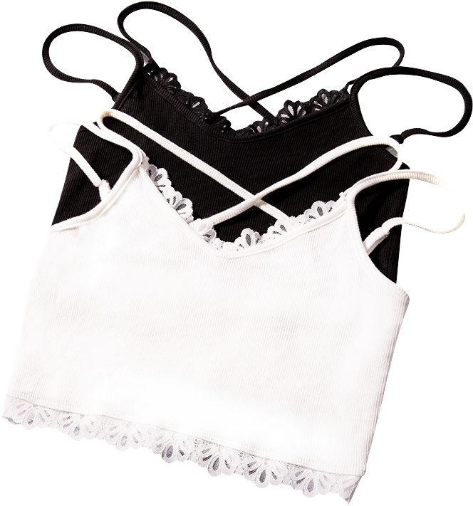 Korean Version Of The Bottoming Shirt Short Paragraph - Camisoles (800x800), Png Download