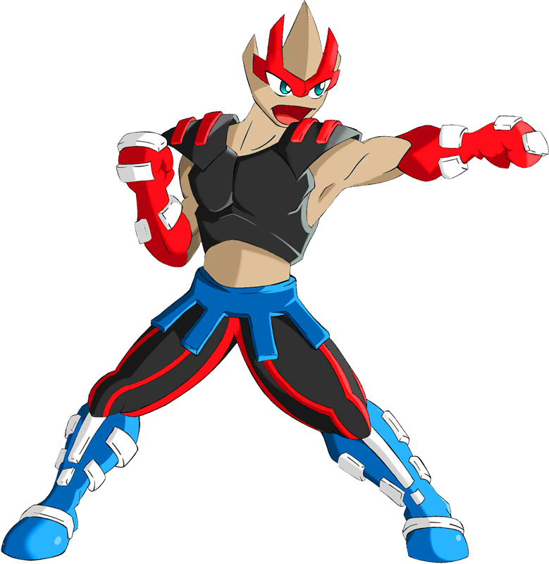 Pokemon Shiny Mega Hitmonchan Is A Fictional Character (779x800), Png Download