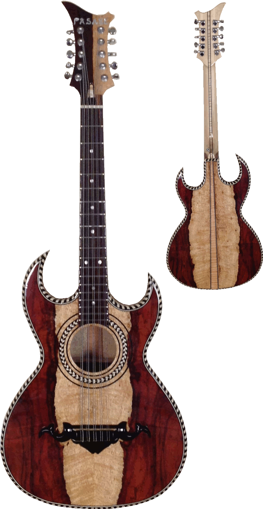 Bajoquinto - Acoustic Guitar (1104x1824), Png Download