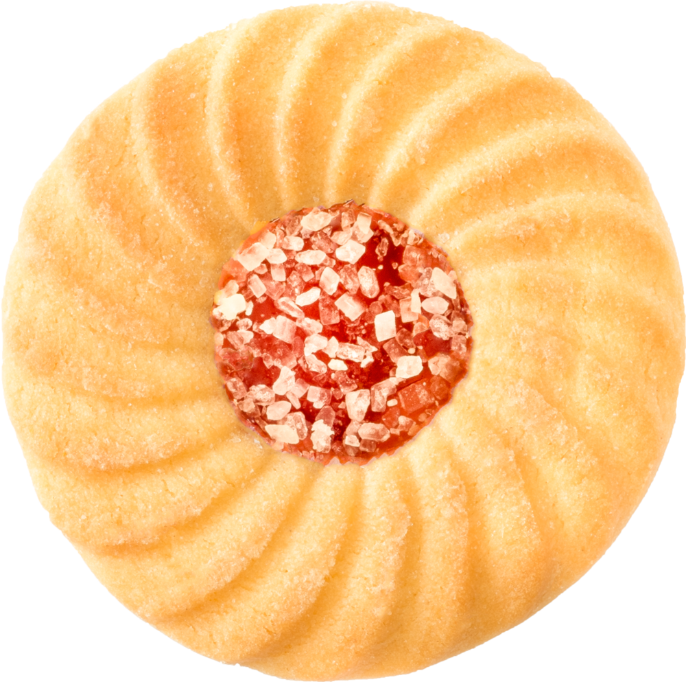 40 Strawberry Fruit Center Sandwich Creme - Raspberry Center Girl Scout Cookies (1000x993), Png Download