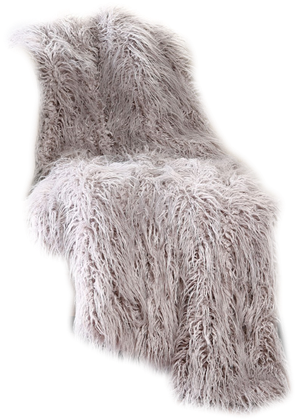 Mongolian Lamb Faux Fur Lounge Throw Blanket Best Home (311x426), Png Download