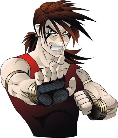 I'm Sure He's Glad To Have You Too - Anime Fighters (469x549), Png Download
