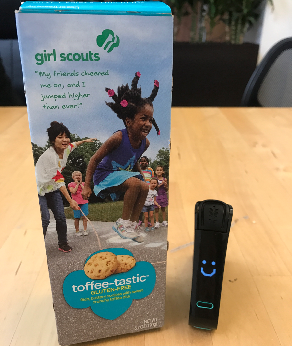 Gluten-free Girl Scout Cookies - Girl Scout Toffee-tastic Gluten Free Cookies 2 Boxes (2181x1410), Png Download