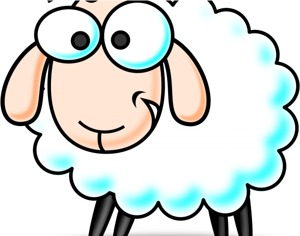 Baby Lamb Clipart - Domestic Animals Black And White Clipart (640x480), Png Download